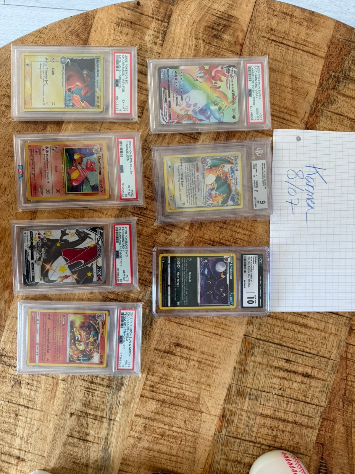 Collectie slabs Pokémon, Ophalen of Verzenden, Zo goed als nieuw