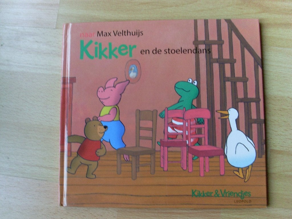Kikker en de stoelendans, Enlèvement ou Envoi, Comme neuf, 3 à 4 ans