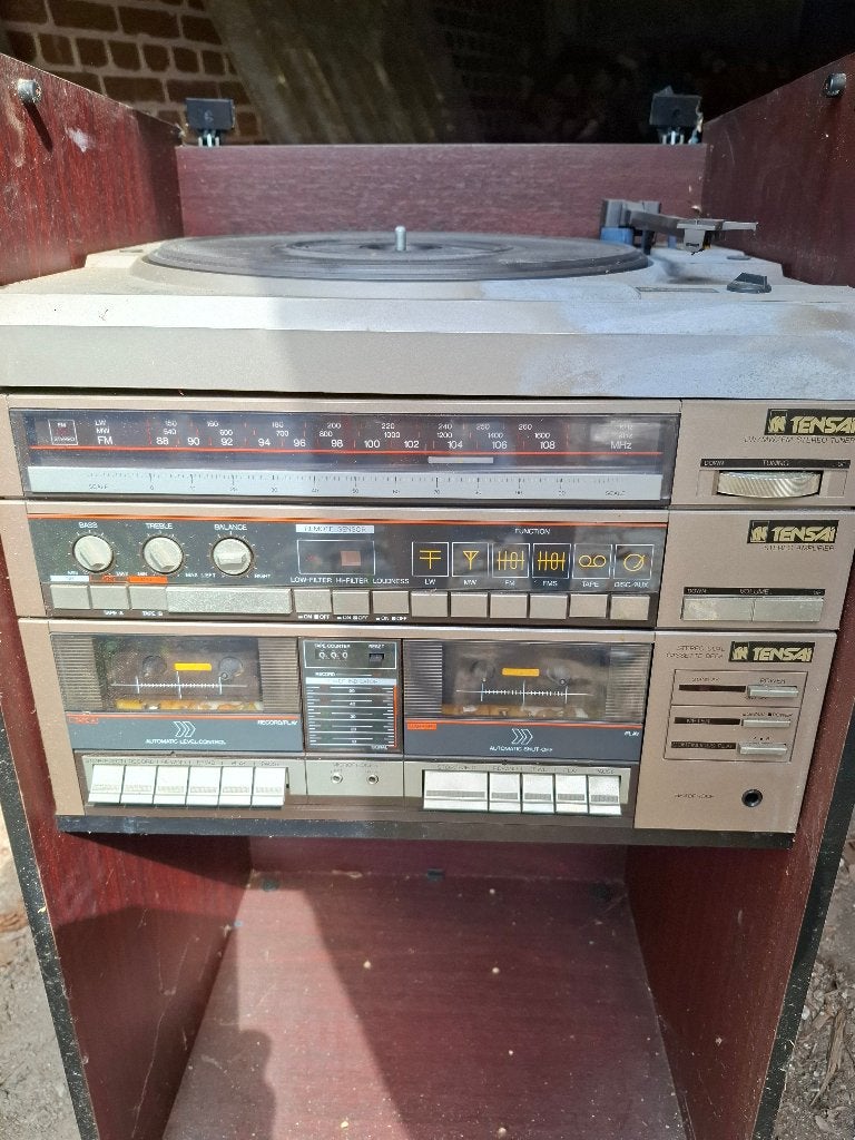 Tensai stereo, Ophalen, Gebruikt, Cassettedeck