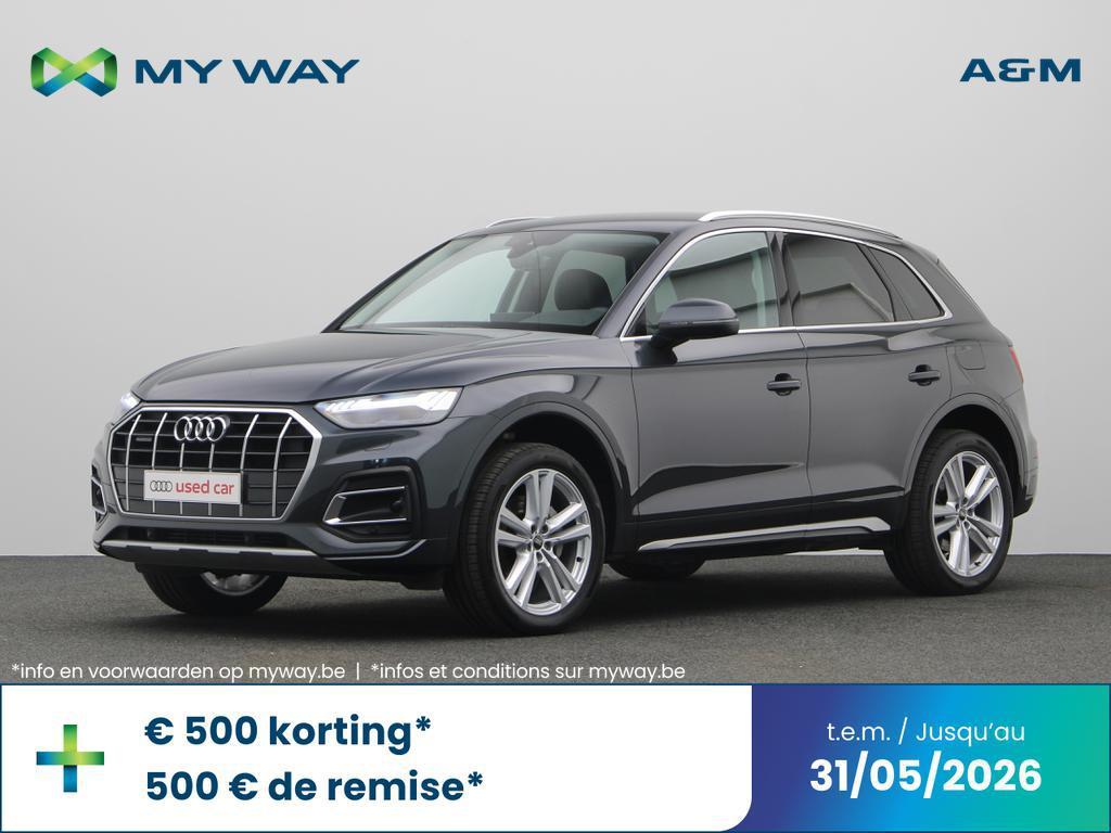 Audi Q5 PHEV Q5 PHEV 50 TFSIe Quattro Advanced S tronic (220, Automaat, https://public.car-pass.be/vhr/7e3c090c-fa6f-43cf-b6ff-19b756d83601