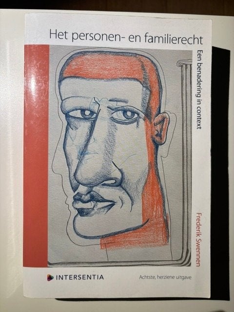 Het personen- en familierecht, Boeken, Ophalen, Zo goed als nieuw, Hoger Onderwijs, Frederik Swennen