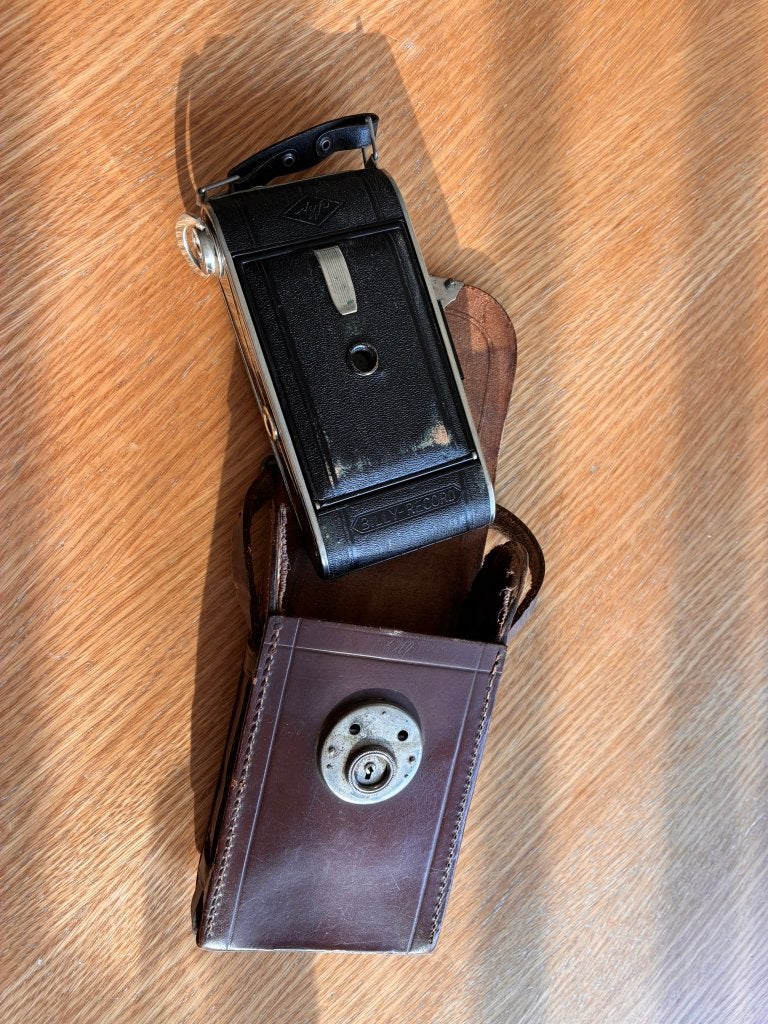 Vintage Agfa Isolette – jaren 30/40 – Igestar 85mm – Vario, Ophalen, Gebruikt, Overige Merken