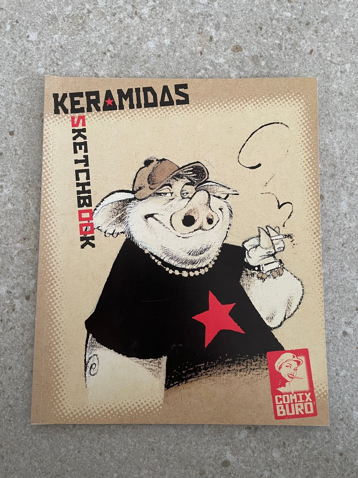 Sketchbook – Keramidas – gesigneerd en genummerd, Boeken, Eén stripboek, Ophalen of Verzenden, Zo goed als nieuw
