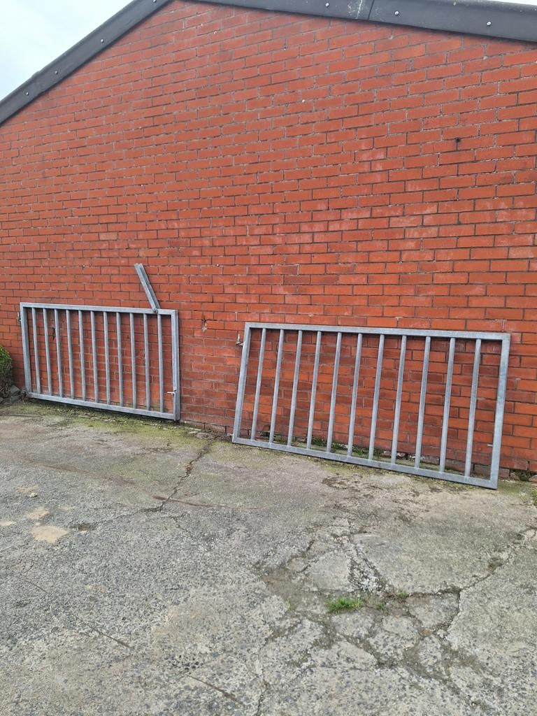 Hek, poort in 2 delen, Dieren en Toebehoren