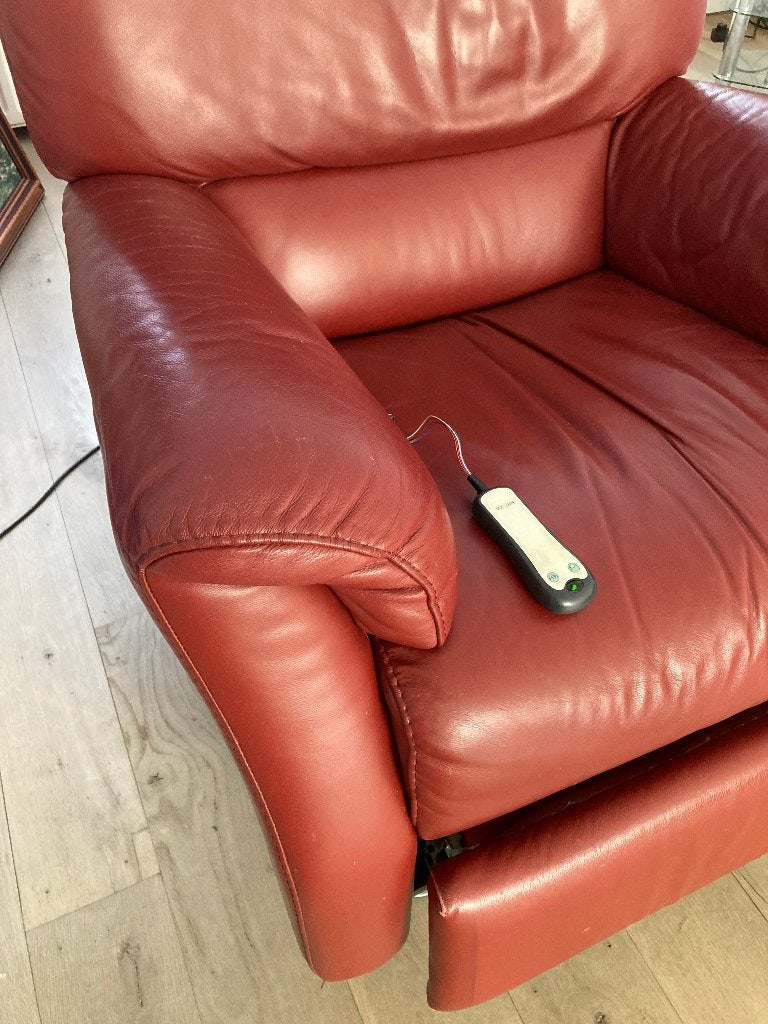 Relaxzetel Natuzzi, 75 à 100 cm, Enlèvement, Utilisé, Cuir