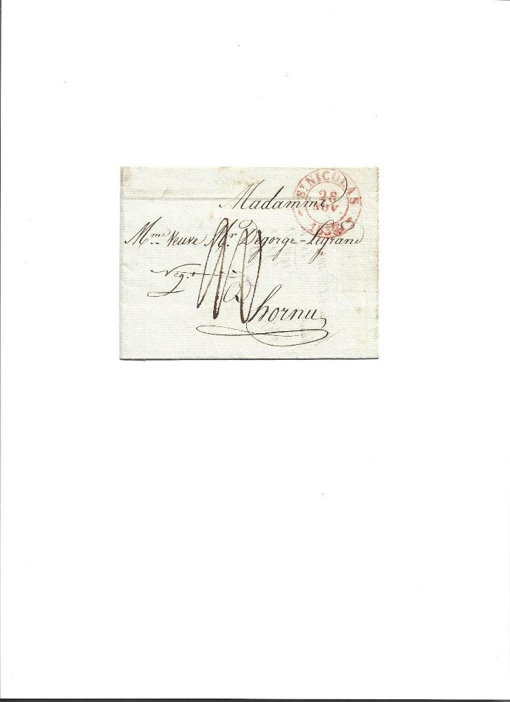brief België - voorloper, Postzegels en Munten, Ophalen of Verzenden, Brief