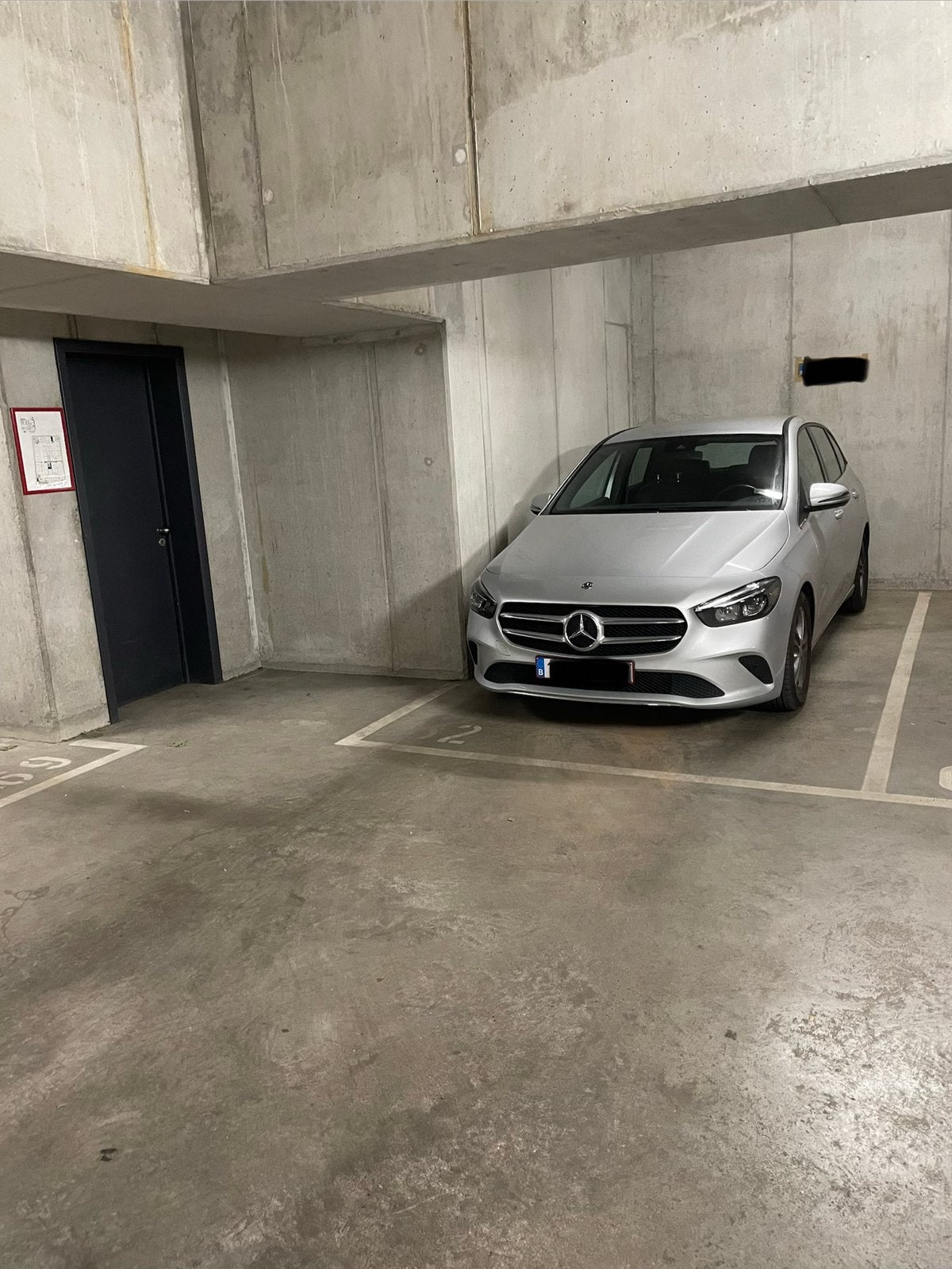 Parkeren in de buurt van het Zuidstation in Brussel,, Brussel