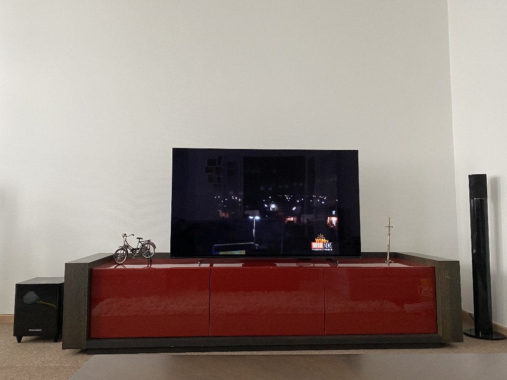 TV cabinet, 200 cm ou plus, Moins de 100 cm, Comme neuf, Enlèvement