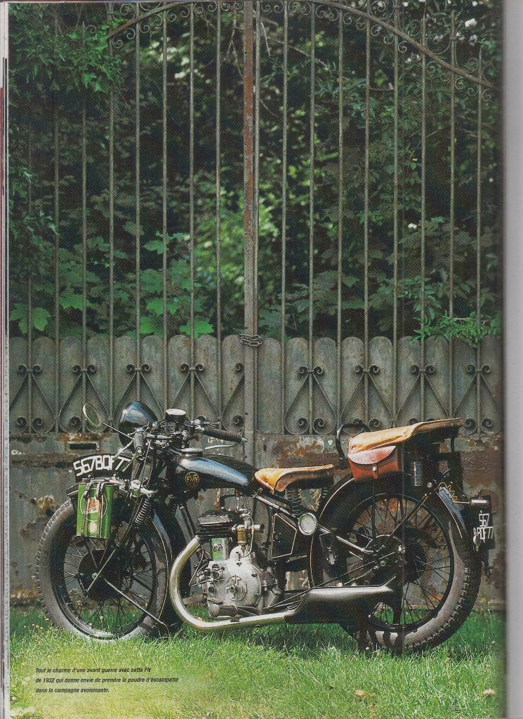 1932 Moto FN 350 M70 collection, Envoi, Utilisé