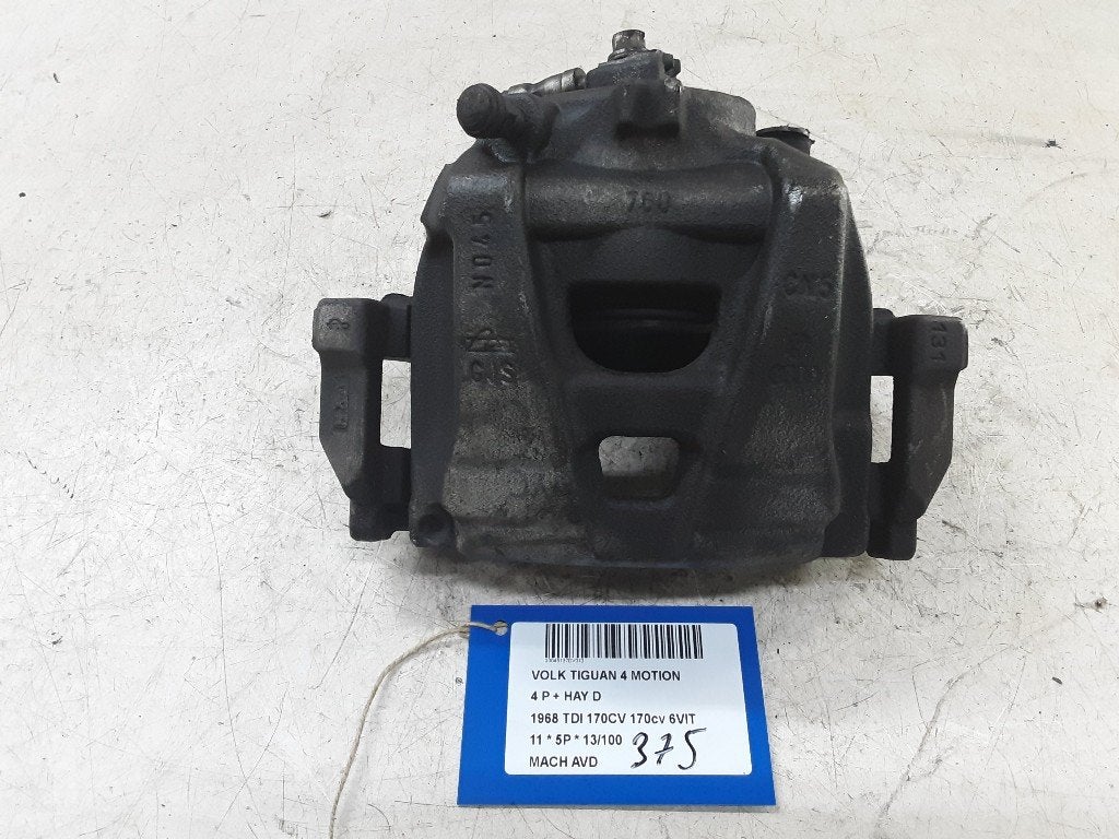 ETRIER DE FREIN AVANT DROIT Volkswagen Tiguan (5N1 / 2), Volkswagen, Volkswagen AG, Utilisé, Kundenbetreuung@volkswagen.de