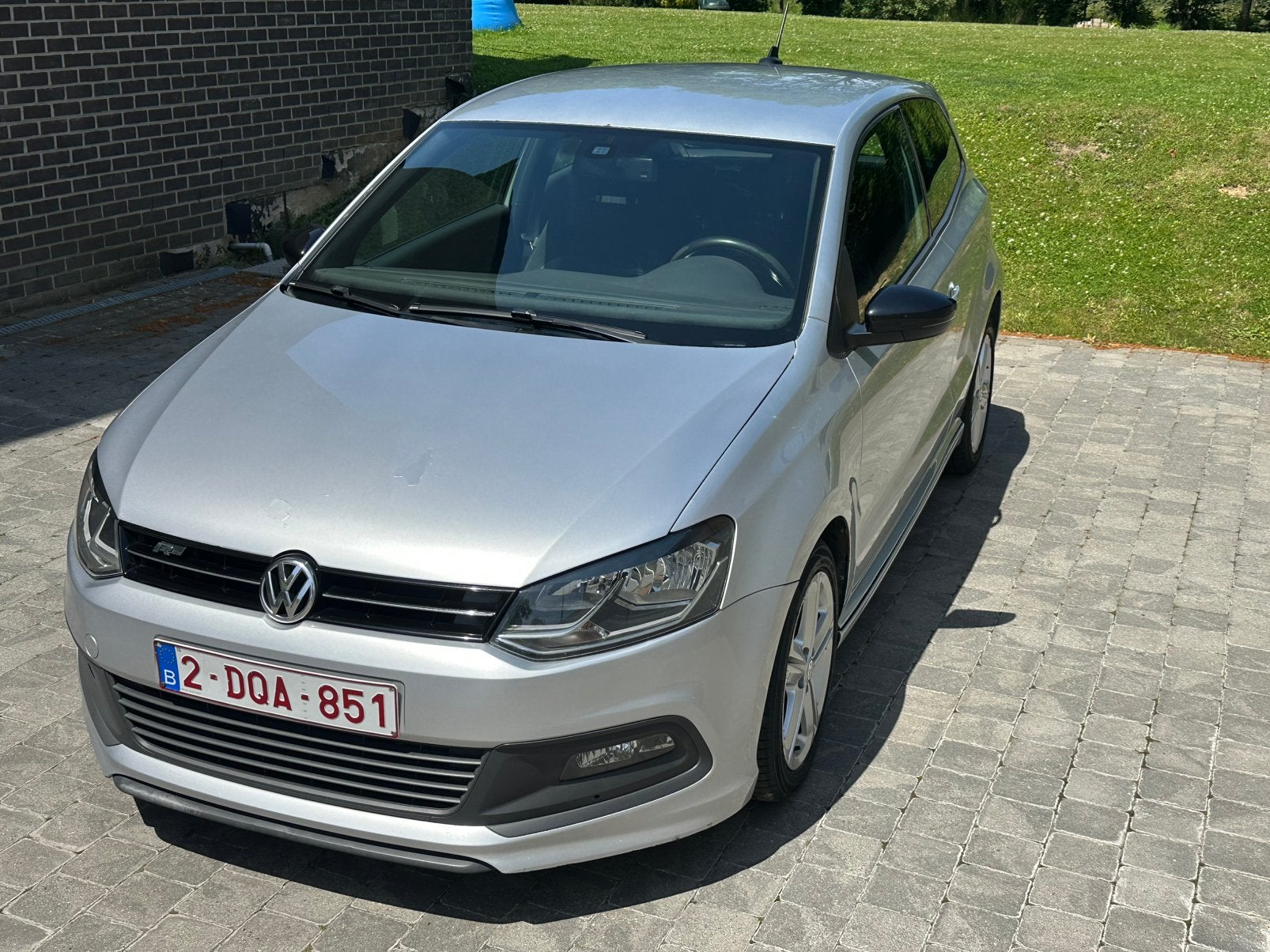 Vw polo R LINE 1,6 tdi 90 cv 03/2010  prete a immatriculer, Autos, Boîte manuelle, Vitres électriques, Particulier, Tissu