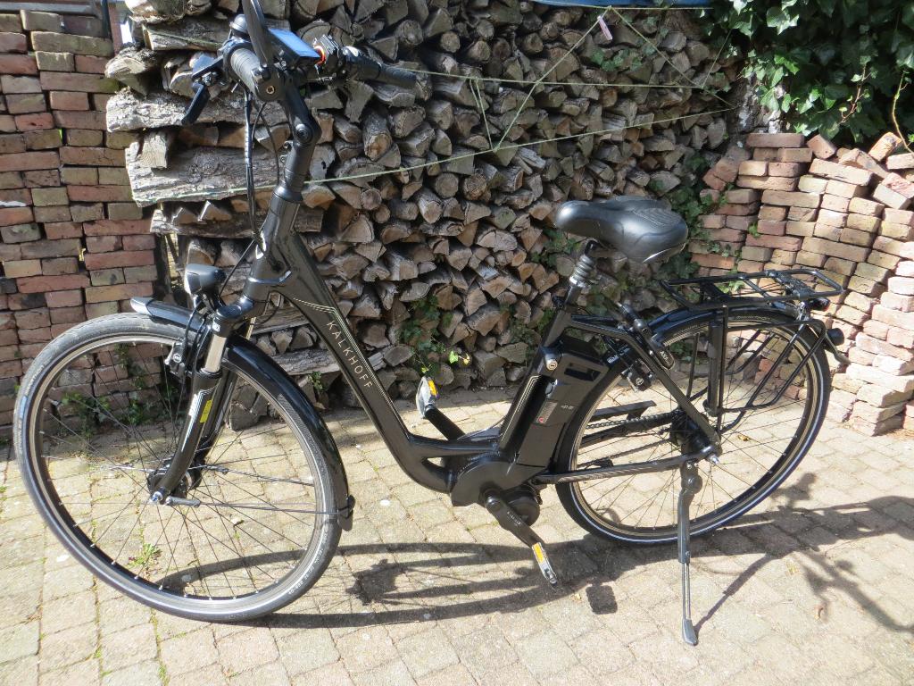 Elektrische fiets Kalkhoff Agattu, Zo goed als nieuw, 47 tot 51 cm, 50 km per accu of meer, Ophalen