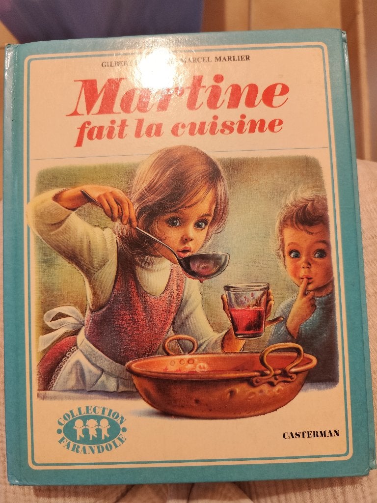 Livre vintage Martine fait la cuisine, Livres, Enlèvement ou Envoi, Gilbert Delahaye / Marcel Marlier, Utilisé, Contes (de fées)