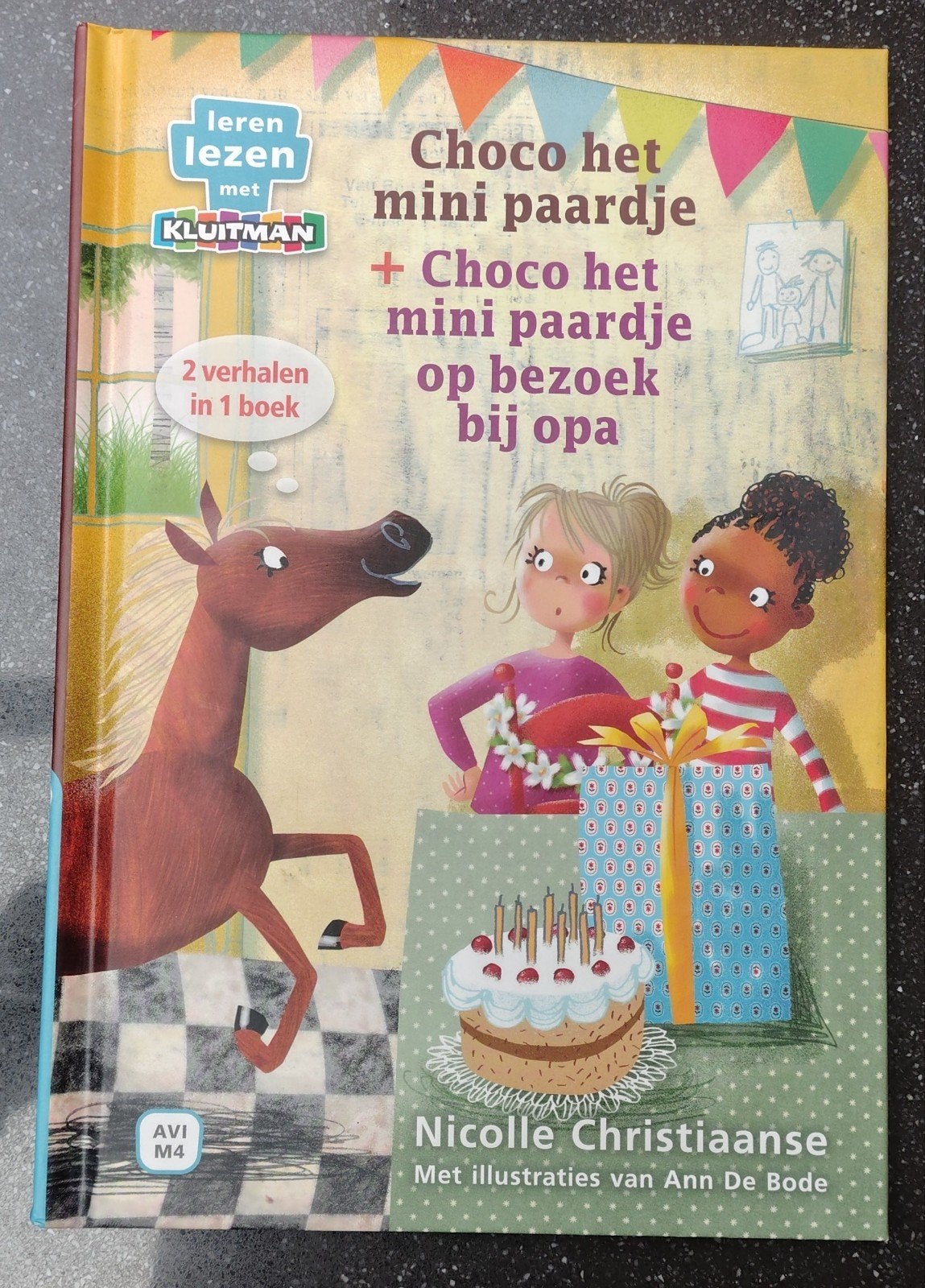 Boekje Choco het minipaardje + op bezoek, Ophalen