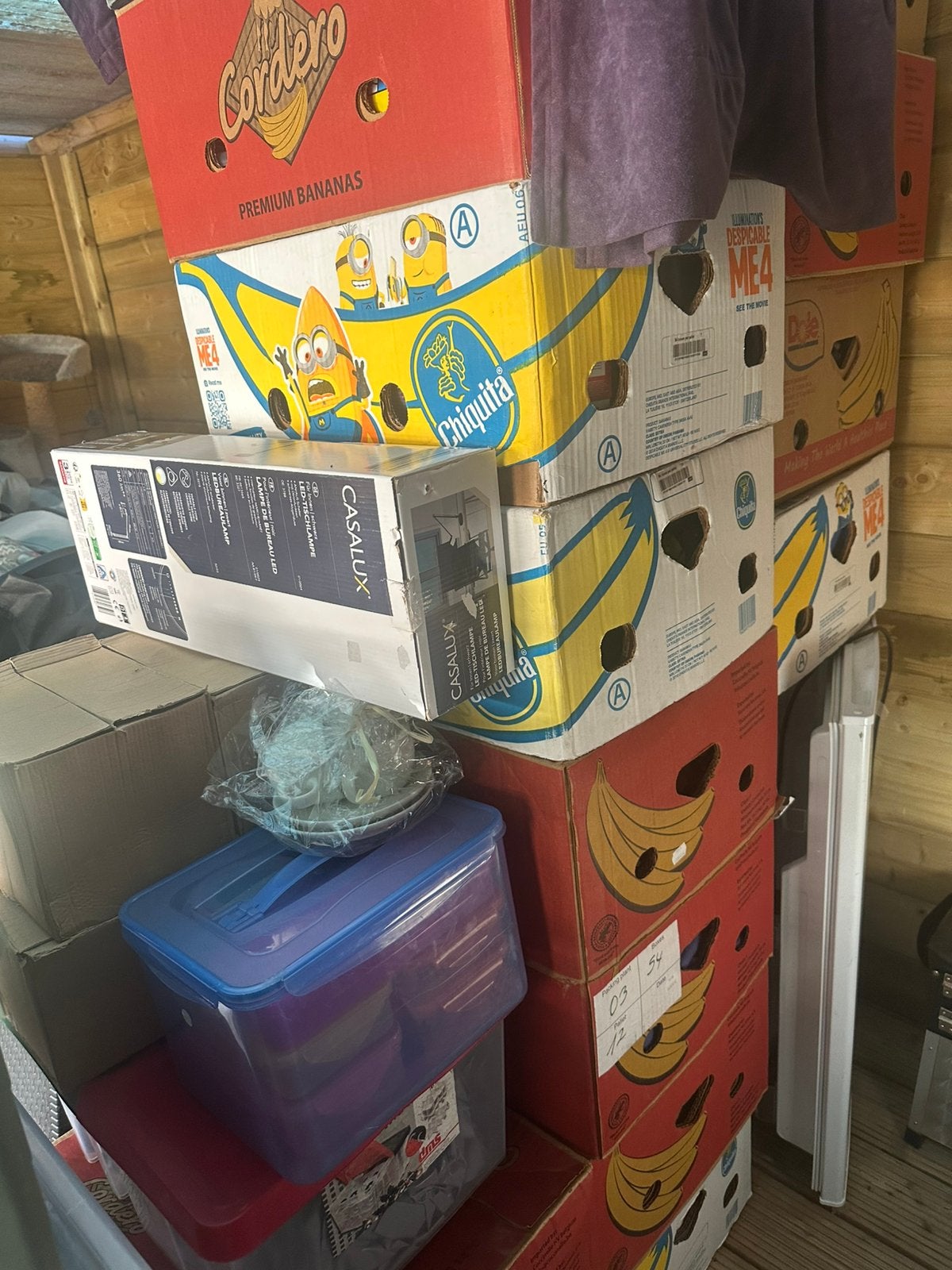 Boîtes de marché aux puces, Enlèvement, Comme neuf