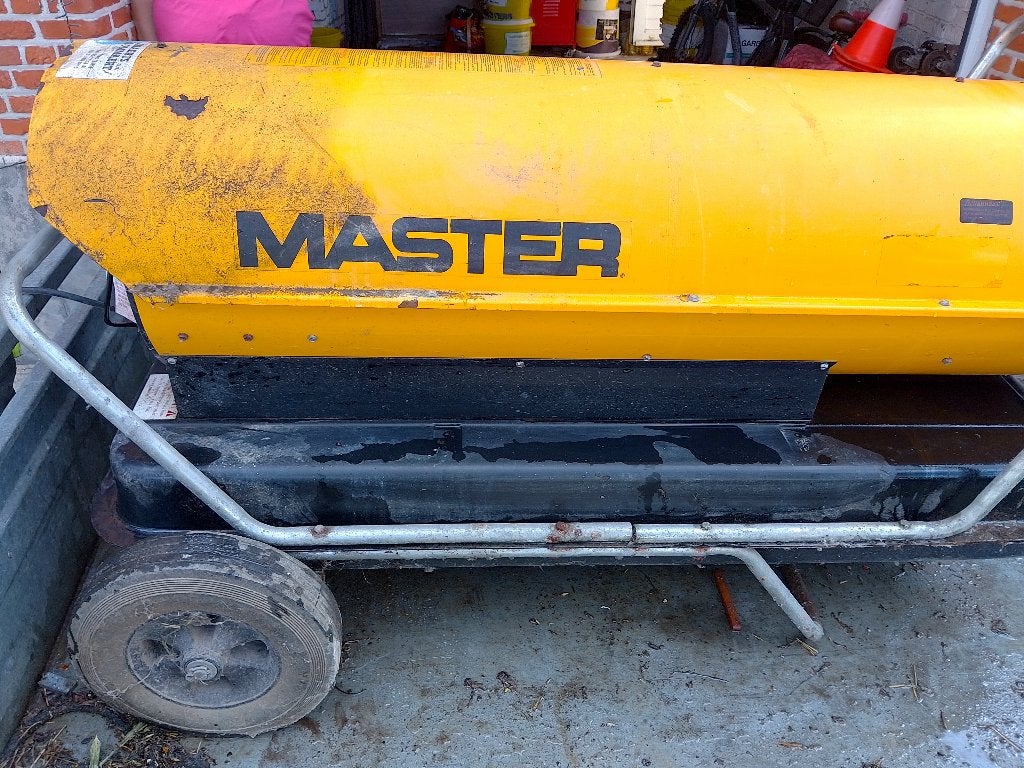 Warmte kanon, Doe-het-zelf en Bouw, Ophalen, 30 tot 80 cm, Gebruikt, Kachel