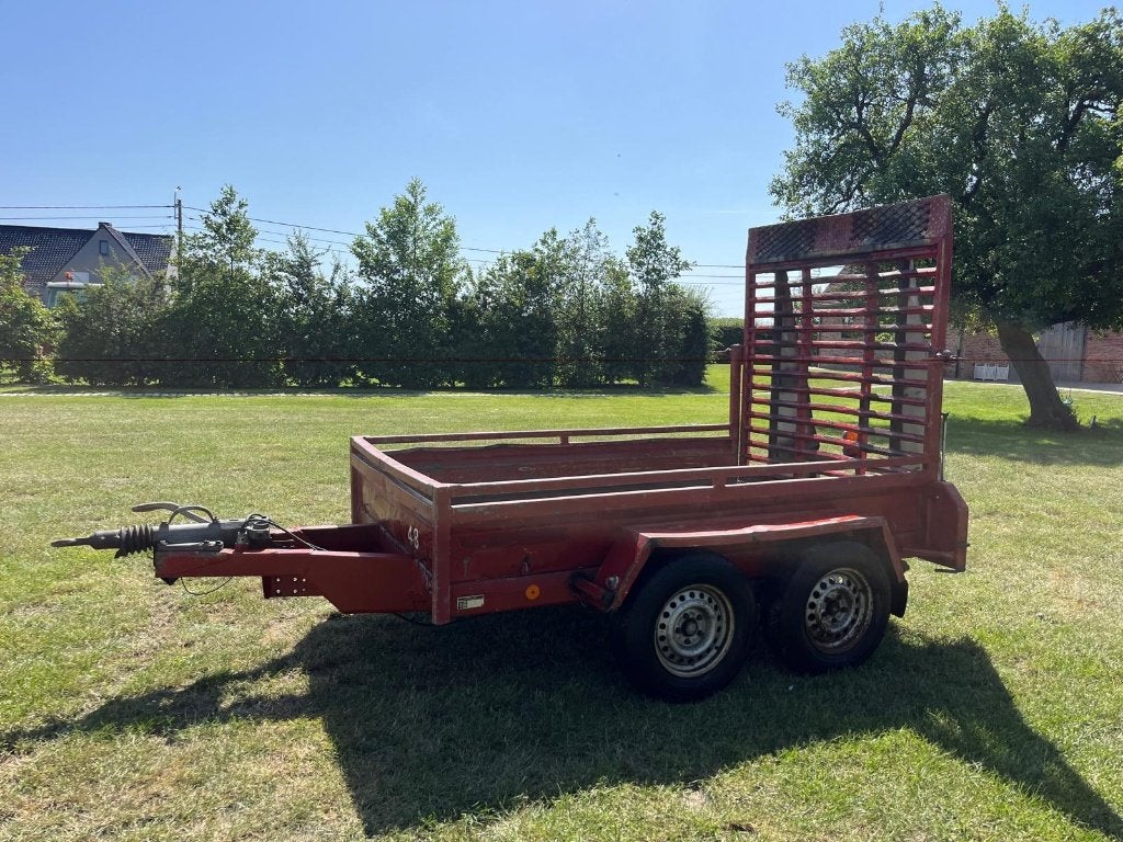 aanhangwagen vr heftruck bobcat minikraan grasmaaier machine, Zakelijke goederen, Ophalen