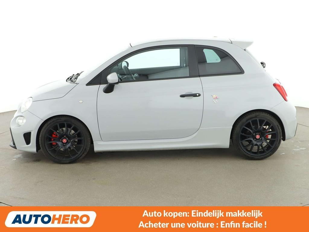 Abarth 595 1.4 Pista (année de construction 2017), Autos, Argent ou Gris, Achat, 139 g/km, Noir