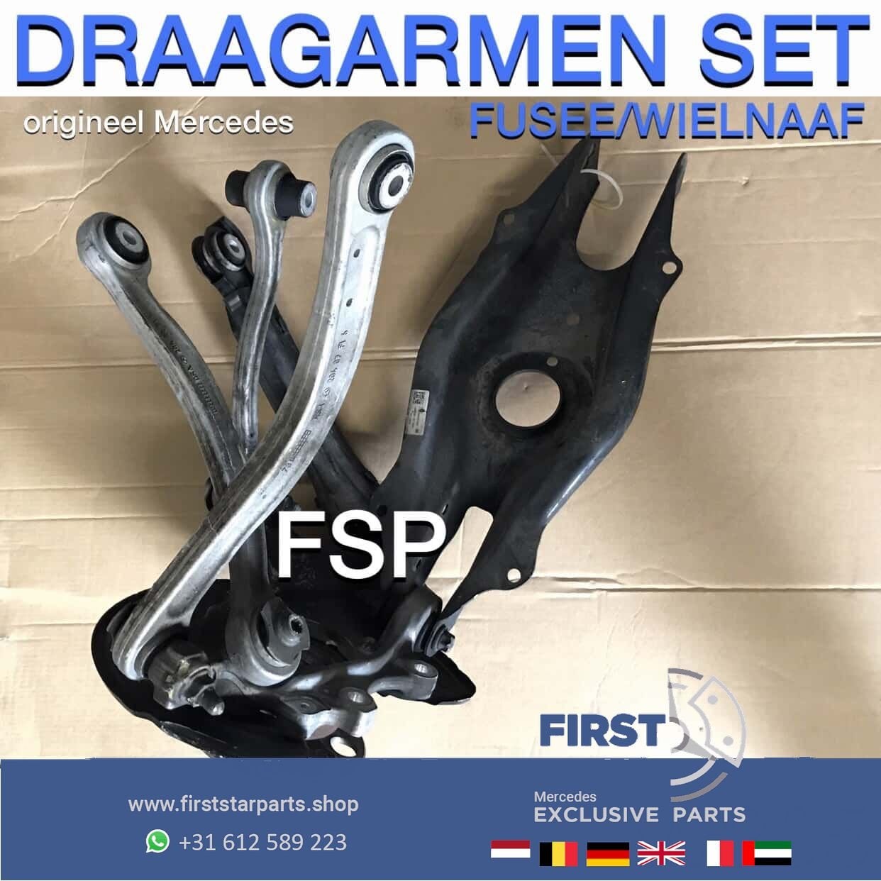 W205 fusee wielnaaf draagarmen Mercedes C Klasse links recht, Autos : Pièces & Accessoires, Utilisé, -, -, Enlèvement ou Envoi
