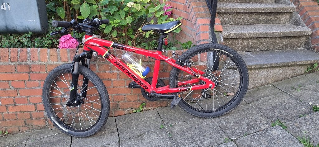 Vtt enfant 20" expl 900r rouge 6-9 ans, Vélos & Vélomoteurs, Enlèvement, Frein à disque, 20 pouces ou plus, Rockrider