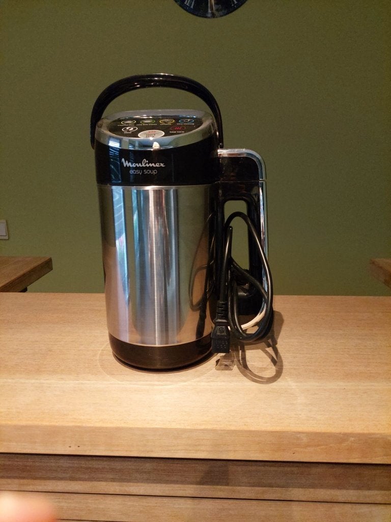 Soupmaker Moulinex, Elektronische apparatuur, Blenders, Ophalen, Zo goed als nieuw, Soepmaker