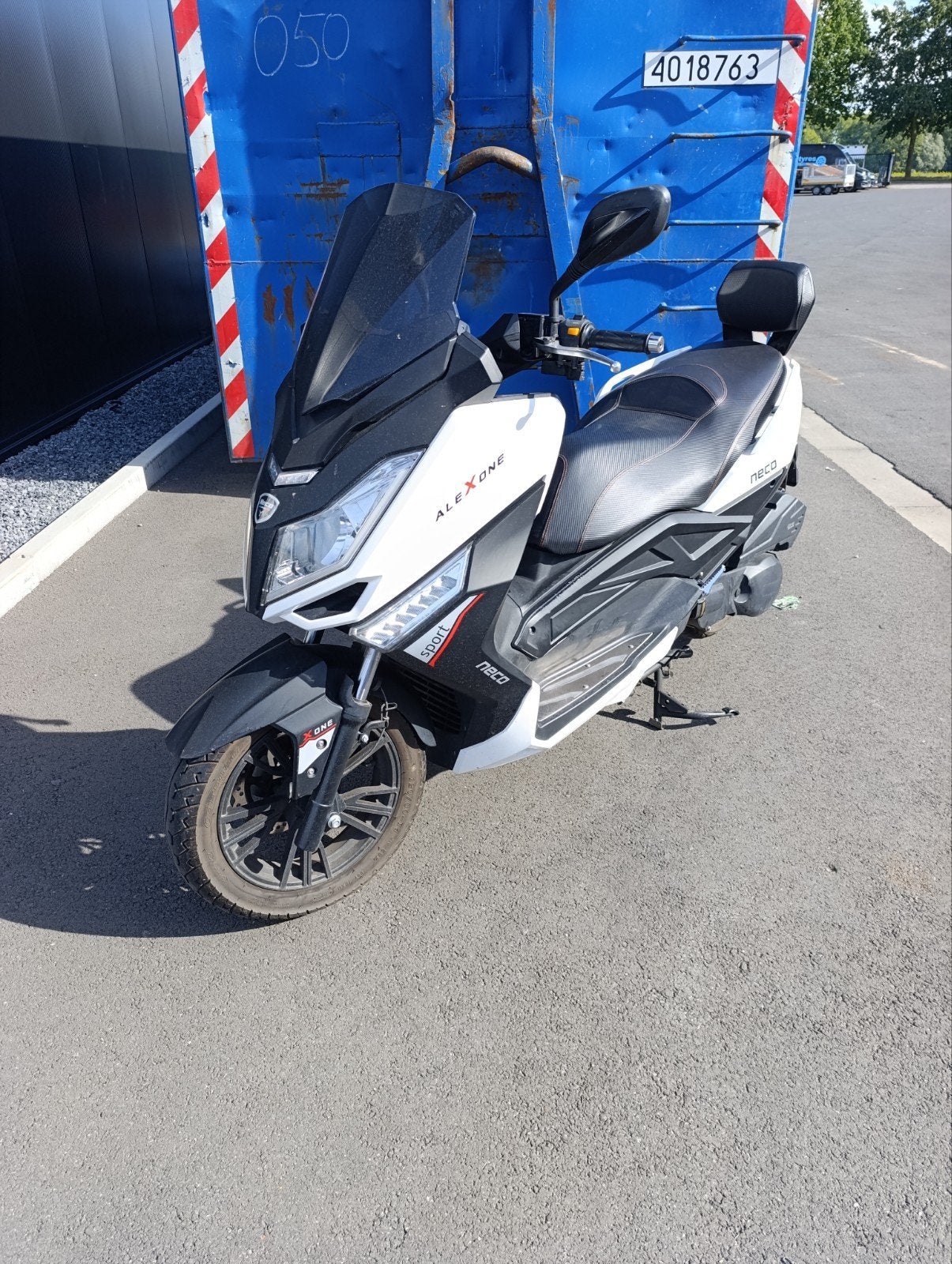 Neco Alexone 125CC, Enlèvement
