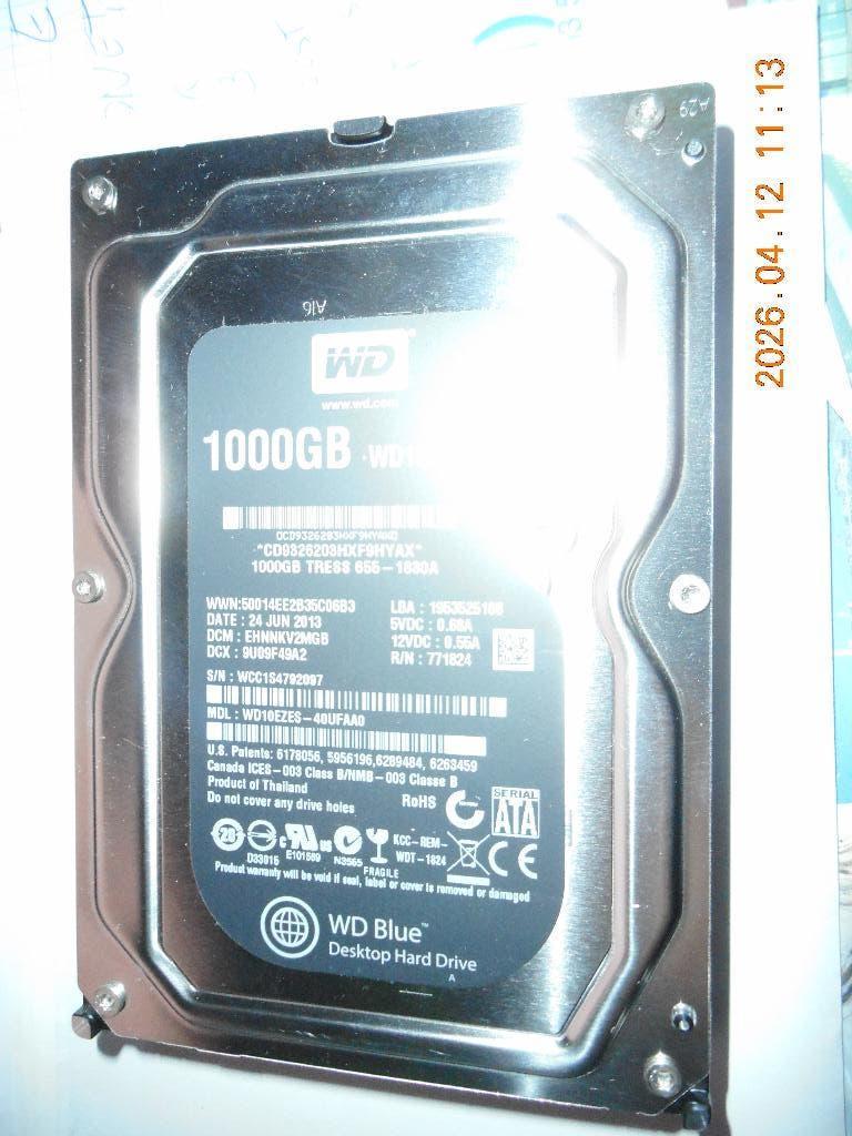 Apple Harddisk WB 1000 3.5", Intern, Gebruikt, Ophalen of Verzenden, WD (Western Digital)