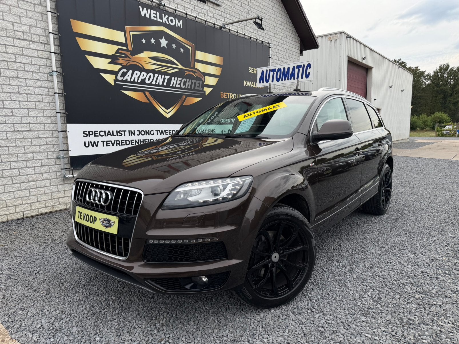 Audi Q7 3.0 tdi quattro S-LINE 204 pk AUTOMAAT ! garantie !, Euro 5, Achat, Entreprise, Garantie prolongée