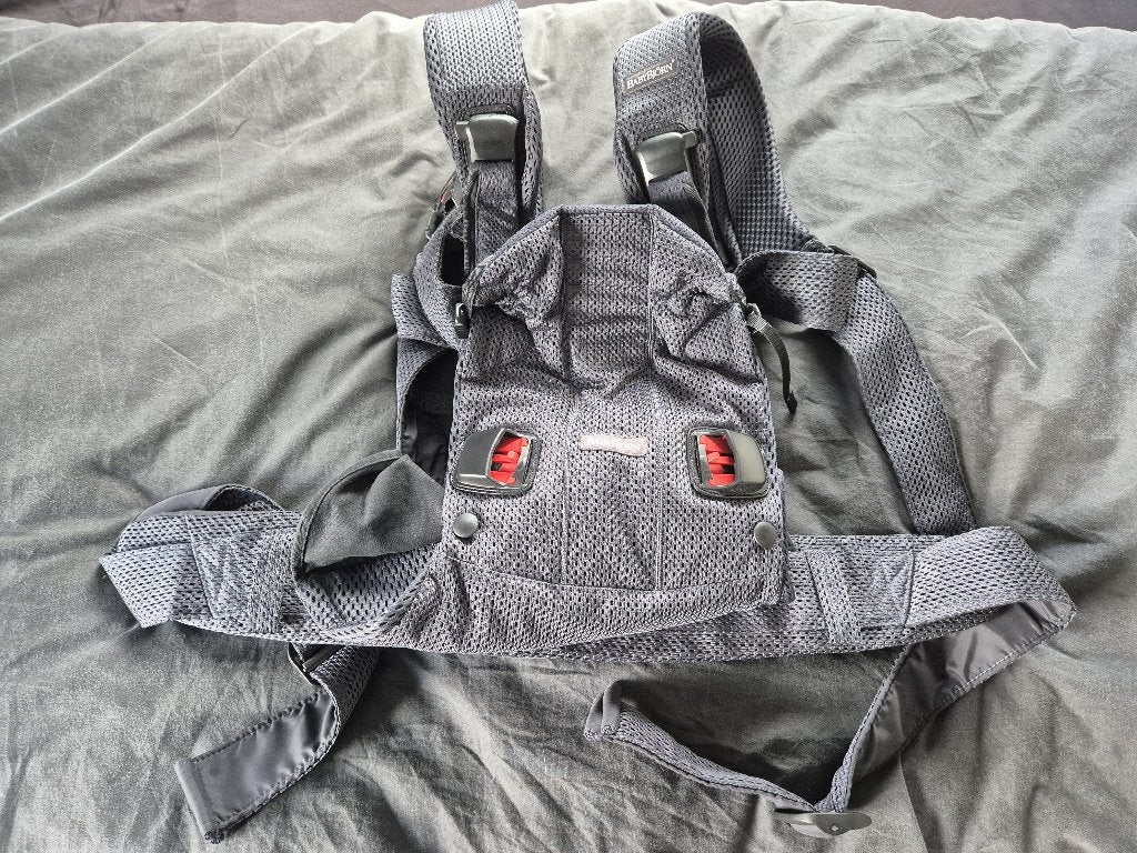 Babybjorn - Porte-bébé one air anthracite, Porte-bébé, Comme neuf, Enlèvement, Baby Björn