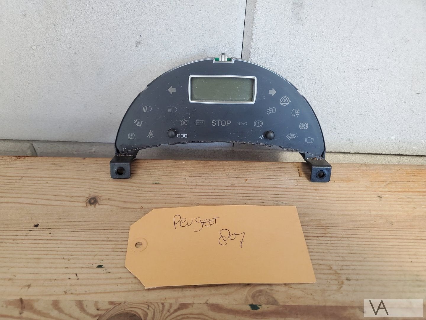 Peugeot 807 C8 Ulysse Phedra cockpit tellerbak met lampjes, Auto-onderdelen, Gebruikt, -, -, Ophalen of Verzenden
