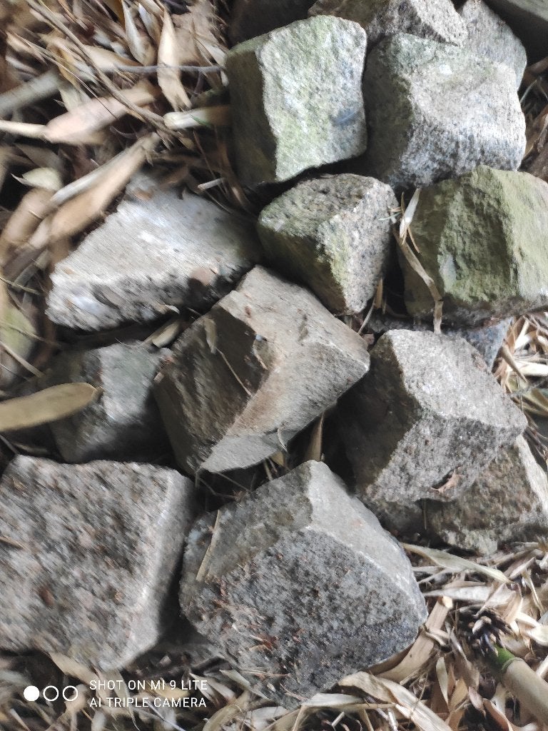 kleine kaseien, Enlèvement, Granit