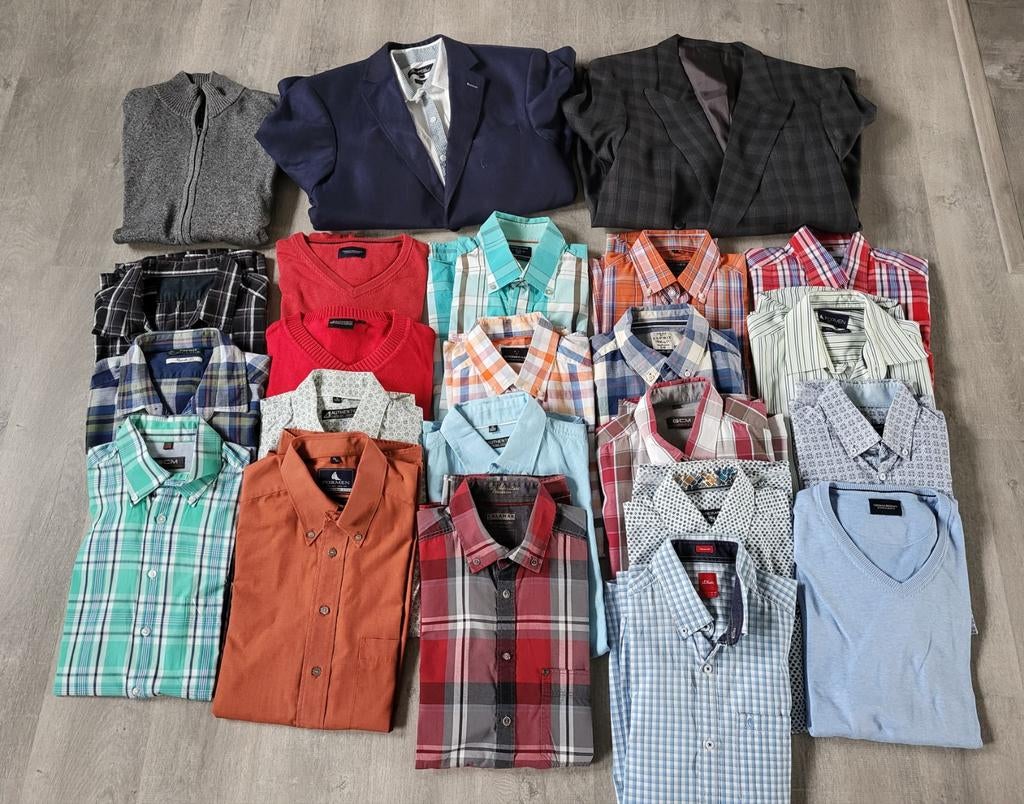 Herenkleding te koop M en L, Ophalen of Verzenden