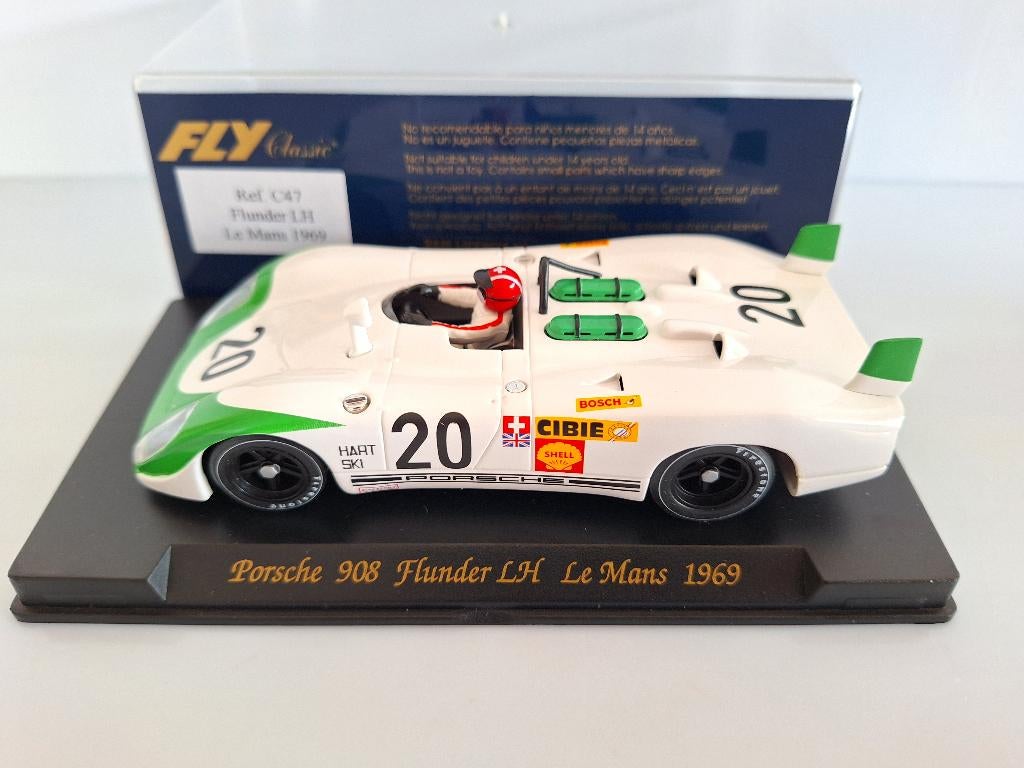 Fly Classic Porsche 908 Flunder Long Tail Le Mans '69 C47, Overige merken, Racebaan, Verzenden, Nieuw