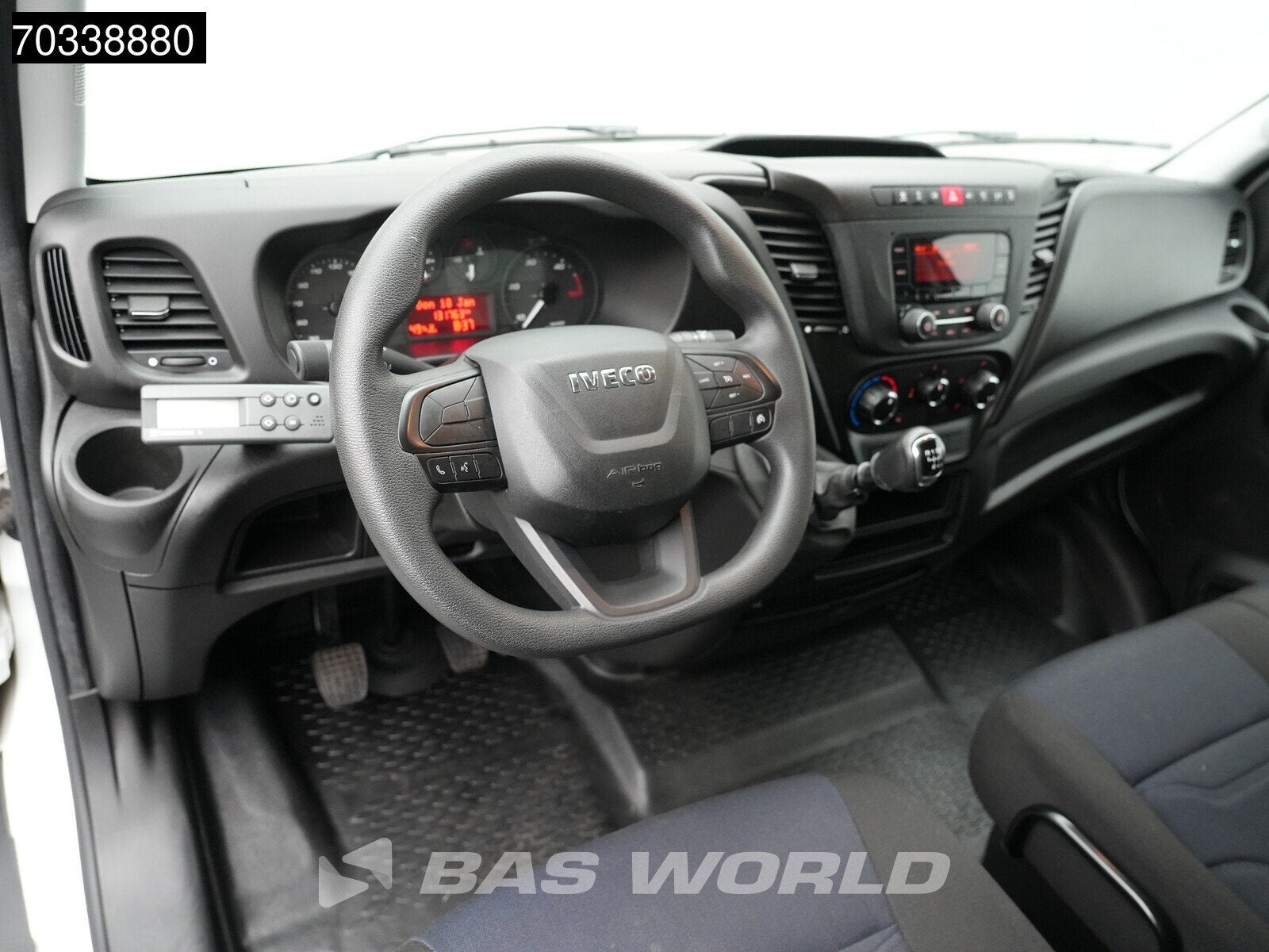 Iveco Daily 35C14 Koelwagen Vriezer Thermo King V-500-MAX 23, Stof, Gebruikt, Euro 6, Iveco