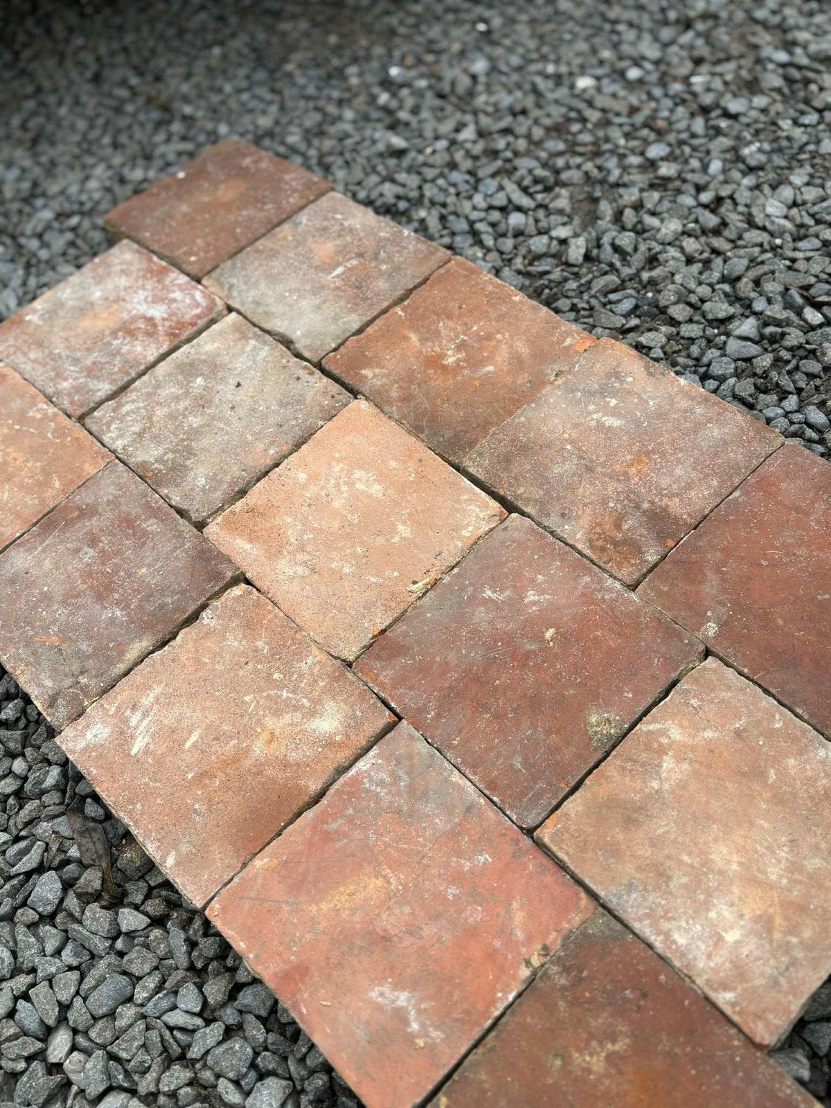 Antieke terracotta tegels. Voor info BELLEN 0474220705, Ophalen