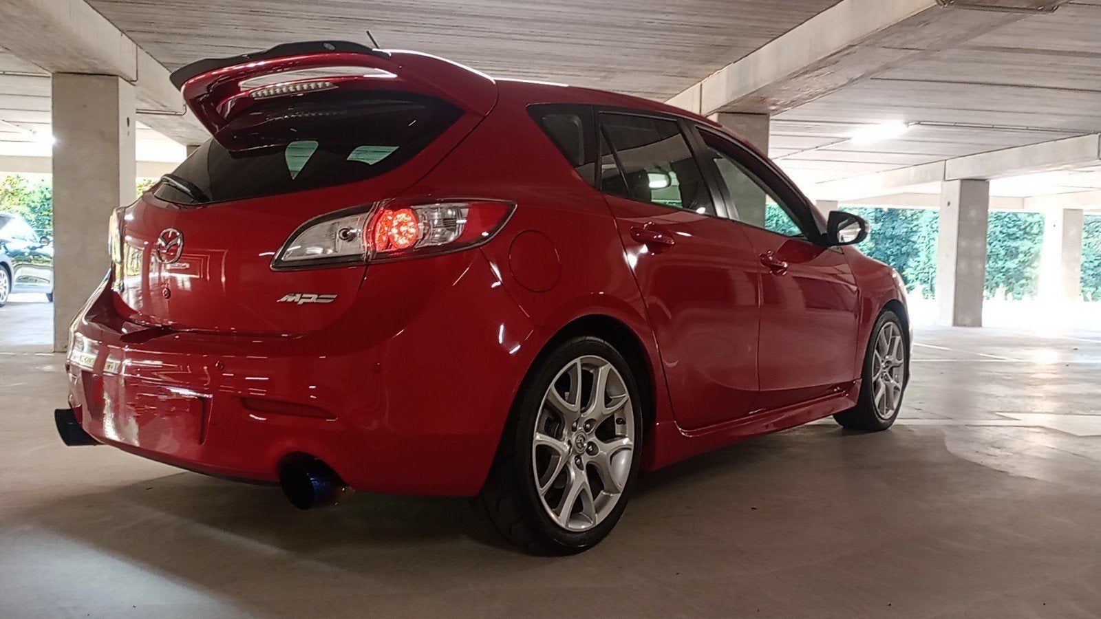 Mazda 3 MPS BL // 2012 // 56.200km !!, Voorwielaandrijving, Handgeschakeld, Particulier, Rood