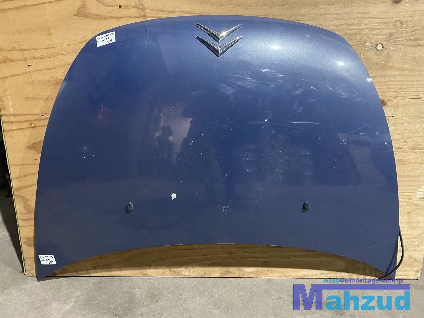 2006 CITROEN C3 PLURIEL Motorkap blauw, Citroën, Stellantis N.V., Utilisé, Capot moteur