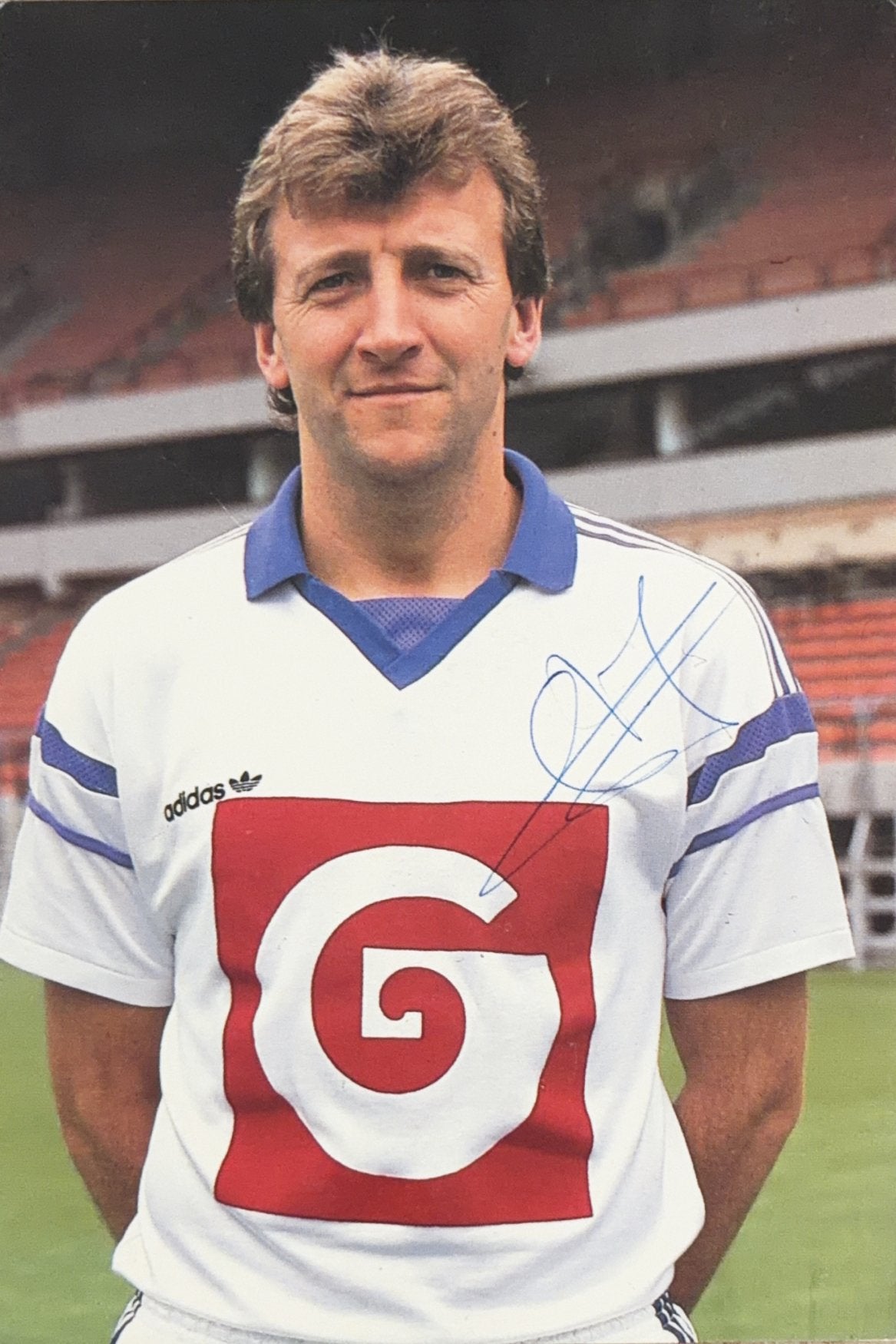 Spelerskaart Guido Swinnen - RSC Anderlecht - seizoen 87/88, Verzenden, Zo goed als nieuw, Spelerskaart