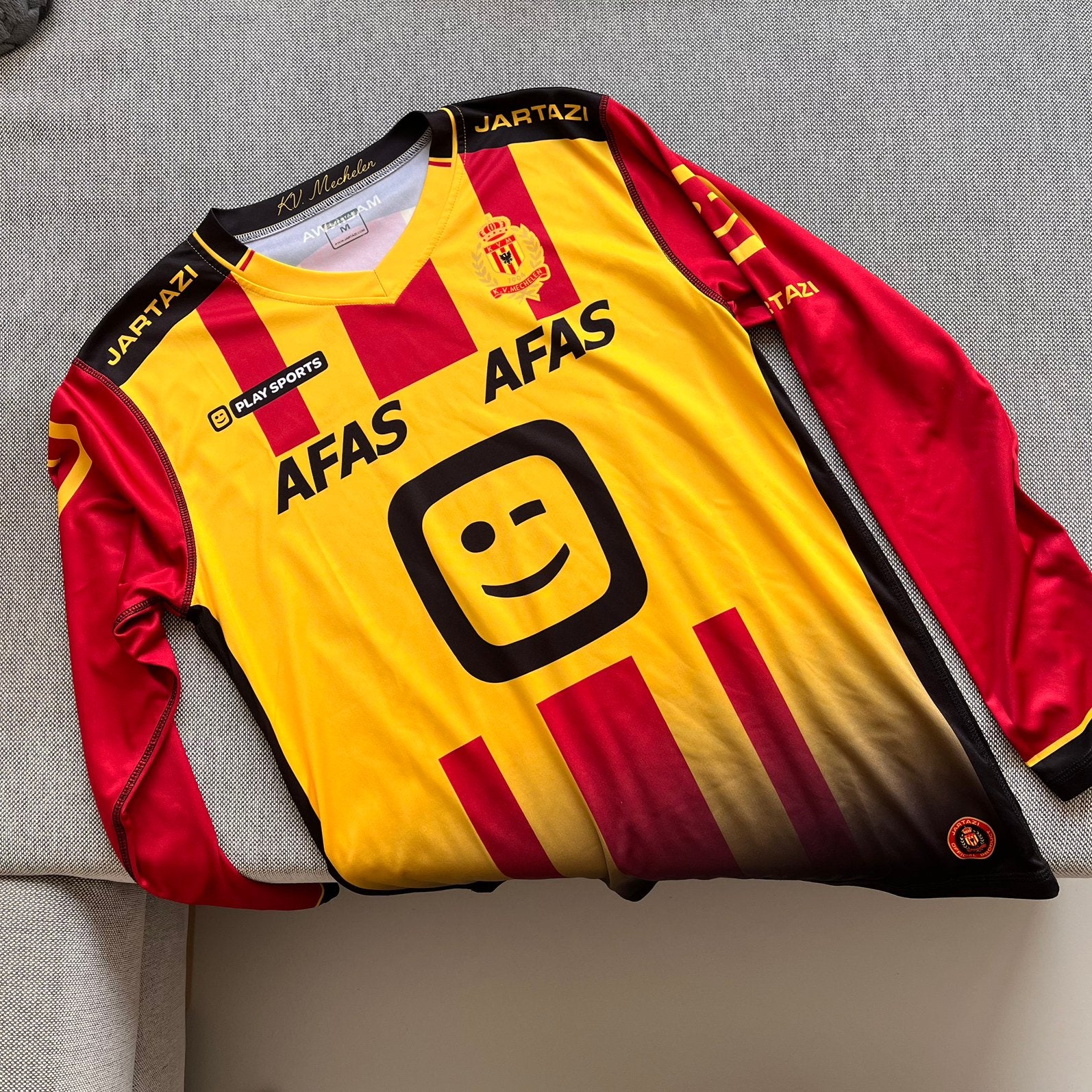 Matchworn Jeugd Shirt KV Mechelen 17/18