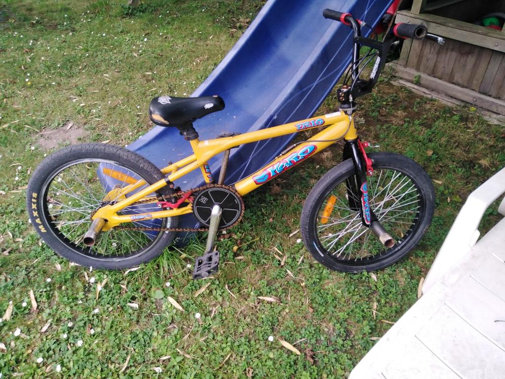 Haro revo bmx freestyle, Ophalen