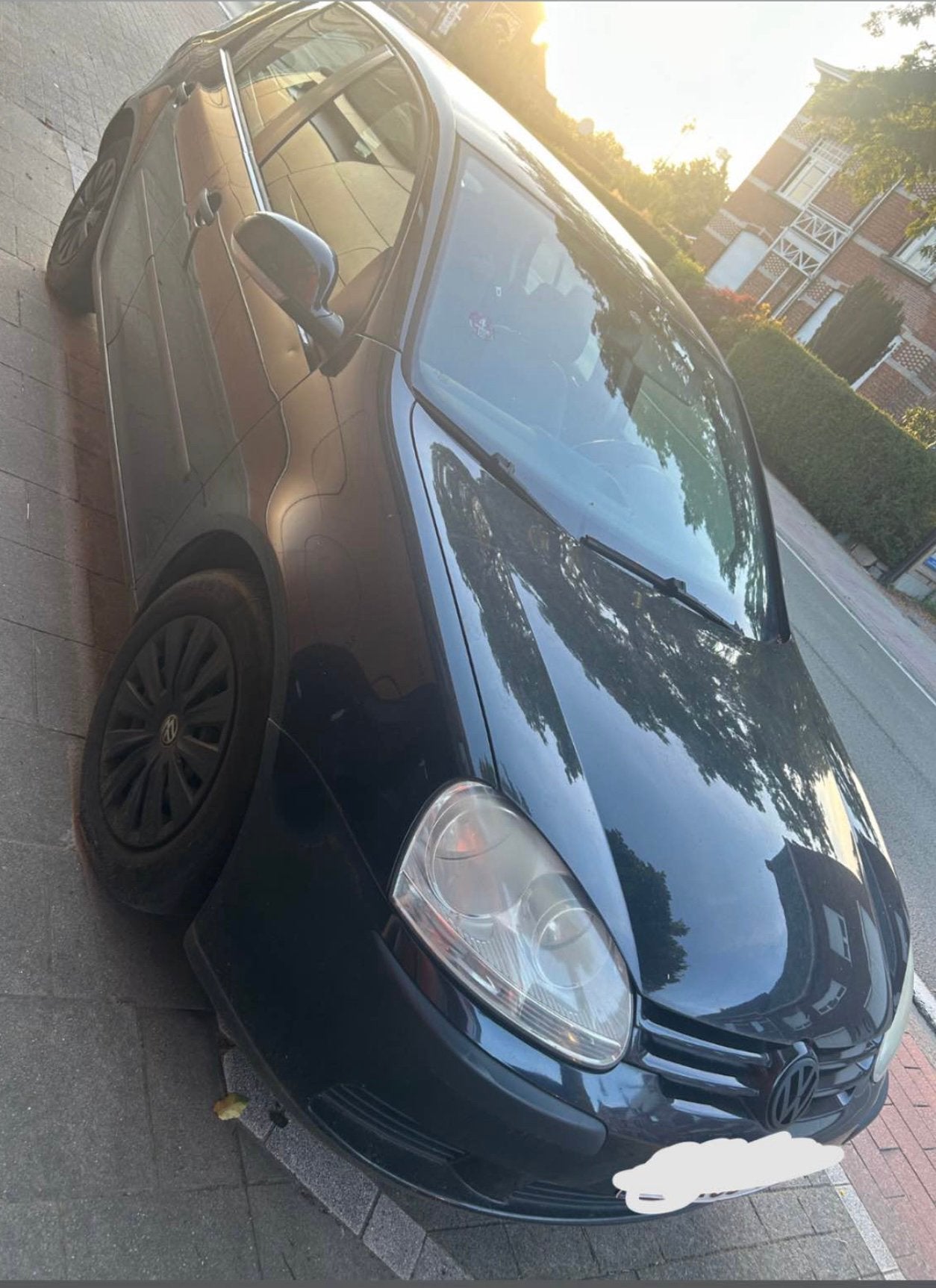 Volkswagen golf 5 - export, Auto's, Volkswagen, Stof, Zwart, Overige carrosserie, Te koop