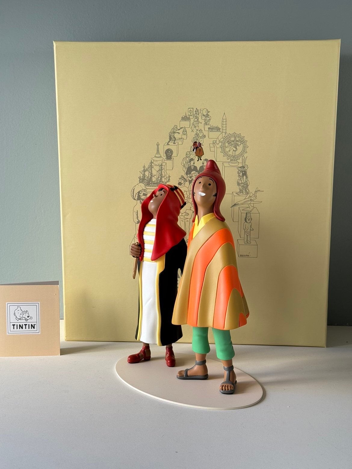 Zorino en Abdallah musée imaginaire Kuifje moulinsart, Verzamelen, Ophalen of Verzenden, Zo goed als nieuw