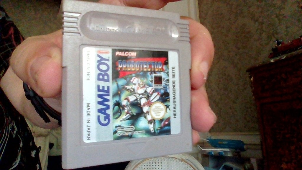 Jeu gameboy probotector, Enlèvement