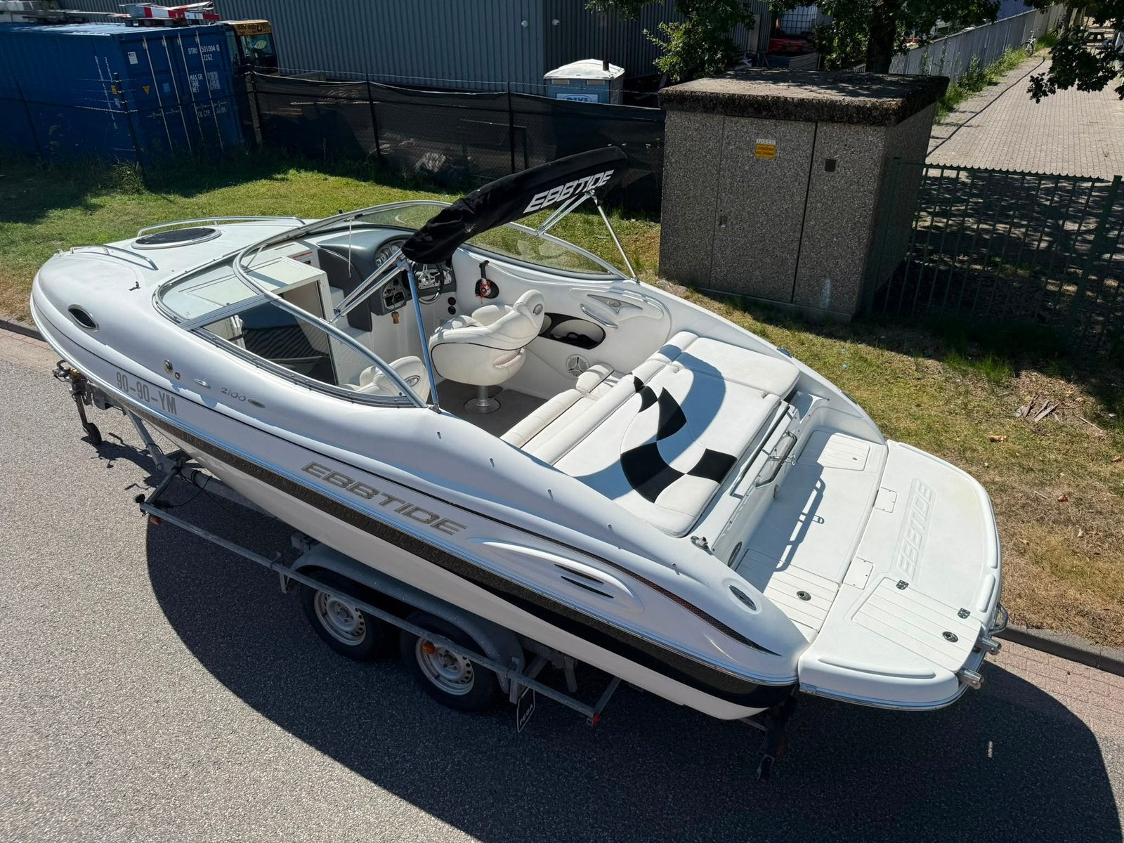 Ebbtide 2100ss Cuddy - Mercruiser 5.0 MPI V8 - 2008, Watersport en Boten, Ophalen, Gebruikt