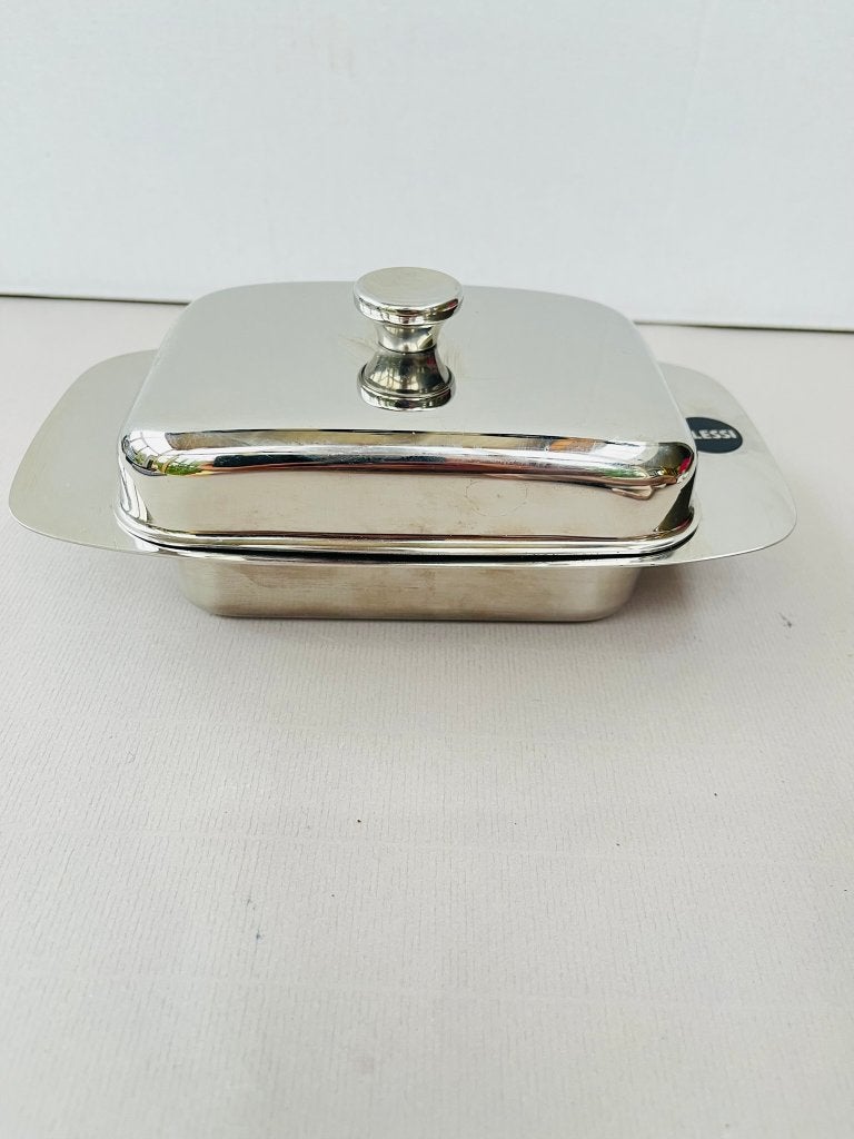 Beurrier Alessi 137 Vintage Mazzeri & Vitale 1966 Italie, Maison & Meubles, Cuisine | Éléments de cuisine, Moins de 100 cm, Utilisé