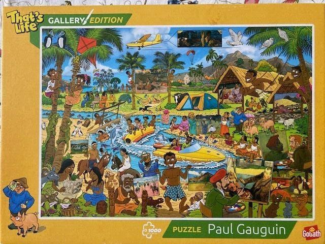 Puzzel 1000 stukjes, Ophalen, Gebruikt