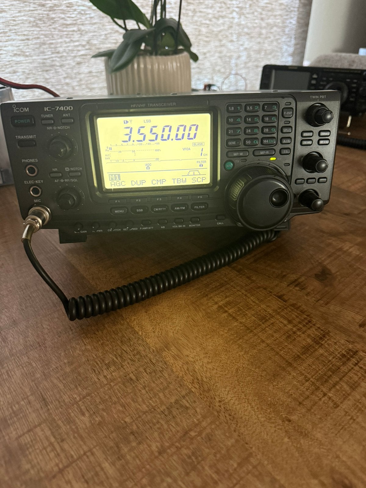 Icom 7400 Allmode radio HF/VHF 100 watt, Ophalen, Gebruikt, Zender en Ontvanger