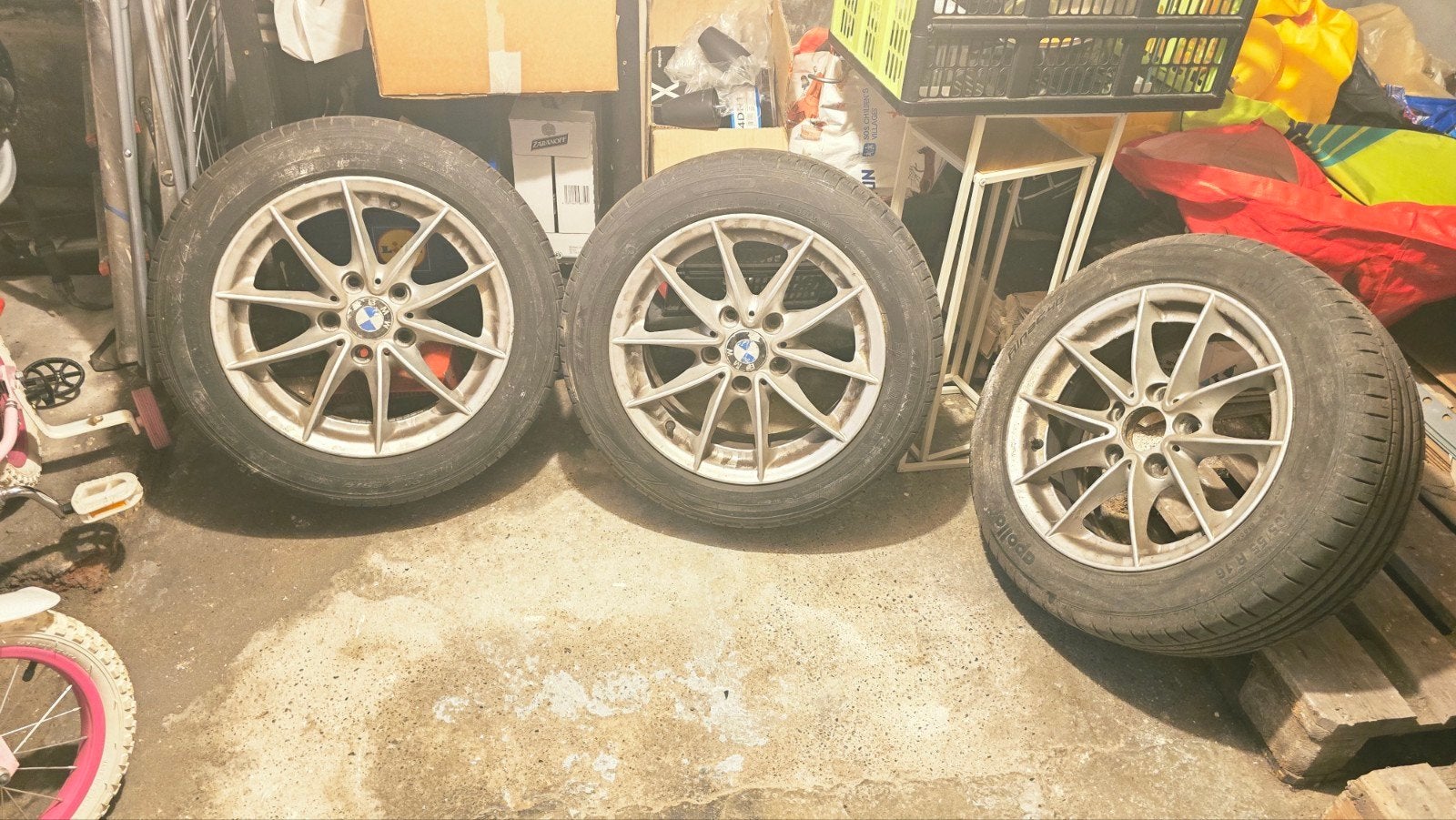 jantes 205/55/16 bmw serie 3, Enlèvement ou Envoi, 16 pouces, 205 mm, Jante(s)