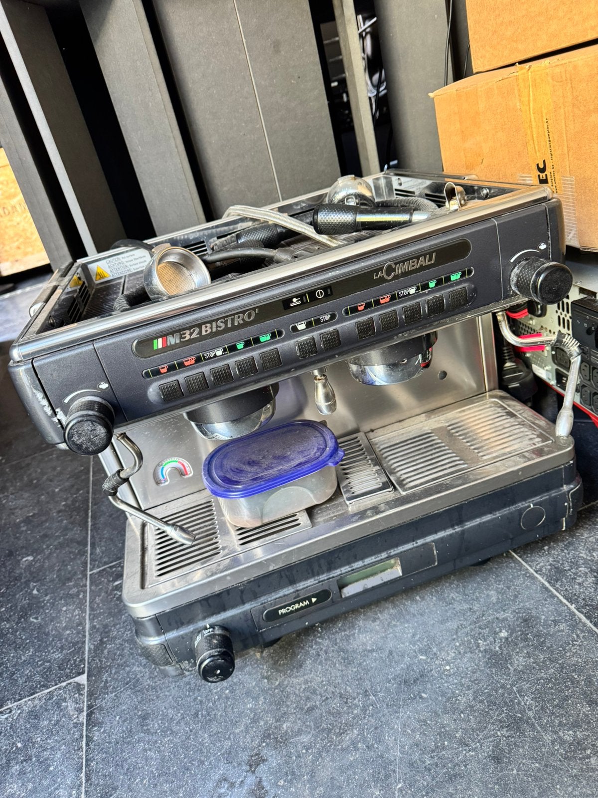 Cimbali bistro m32, Enlèvement, Utilisé, Combiné, Tuyau à Vapeur