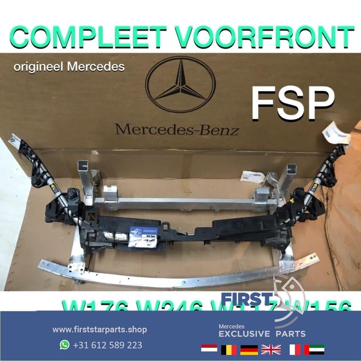 COMPLEET VOORFRONT W176 A W246 C117 CLA X156 GLA FRONT 2012-, Utilisé, -, Avant, -